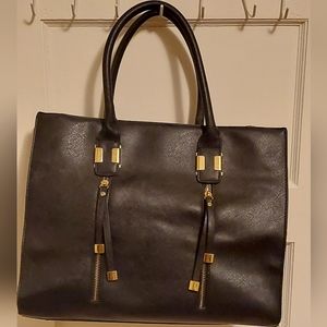 Carlos Santana Black Purse